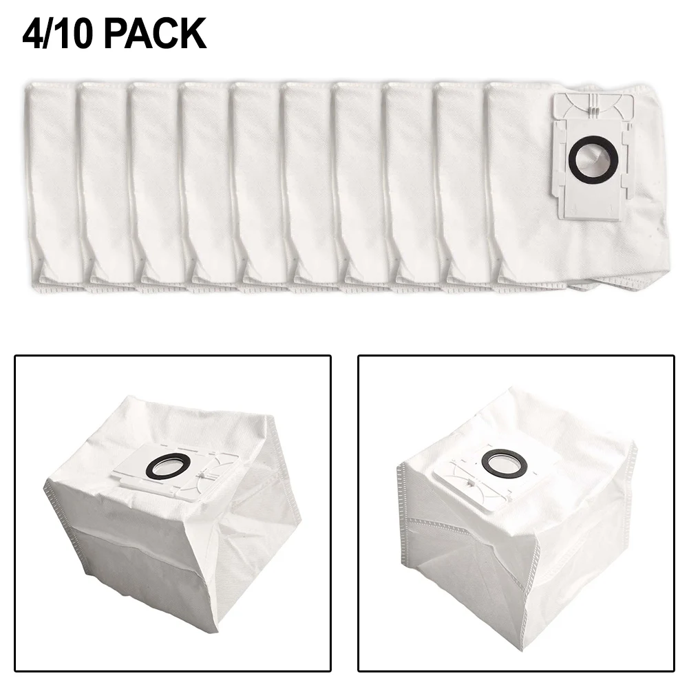 4/10pcs 4L Dust Bags For EZVIZ CS-RA-KIT07 For CS-RC3 CS-RE4P Robot Vacuum Cleaner Spare Parts Replacement Accessories