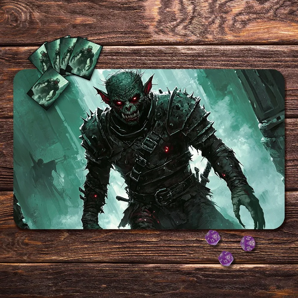 Playmat for TCG - Shadow Avenger Style, Zones & Seam Options alfombrillas para escritorio tapis de souris alfombrillas gaming