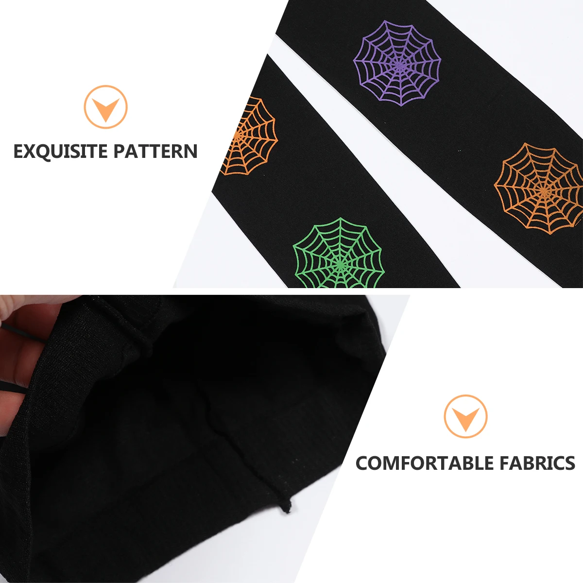 Halloween Pantyhose Stockings Polyester Girls Child Party Festival Scary Atmosphere Unique Size 6 8 Years