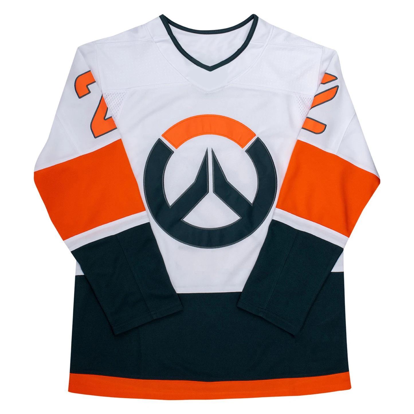 New Overwatch 2 White Hockey Jersey Classic Series Retro Gaming Shirt Men Women Vintage Short Sleeve Casual Streetwear Top