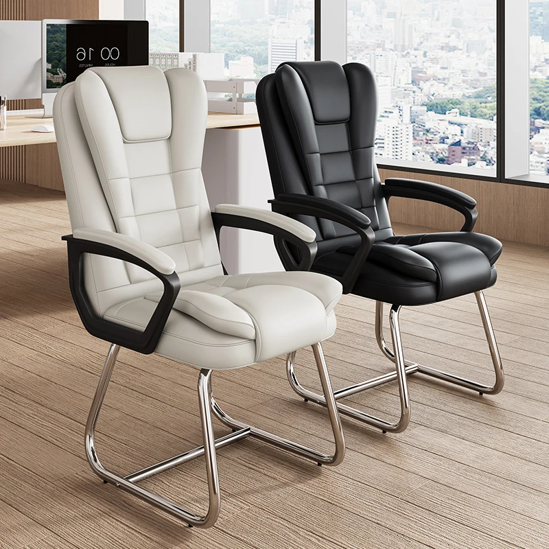 

Simplicity Backrest Office Chairs Meeting Clerk Sedentary Comfort Office Chairs Home Computer Boss Cadeira Work Furniture QF50OC