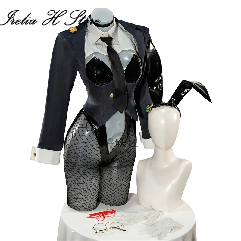 

Irelia H Ade Agent NIKKE Ade Bunny Косплей Костюм сексуальное женское белье для женщин горячие взрослые игры костюмы на Хэллоуин ролевой косплей