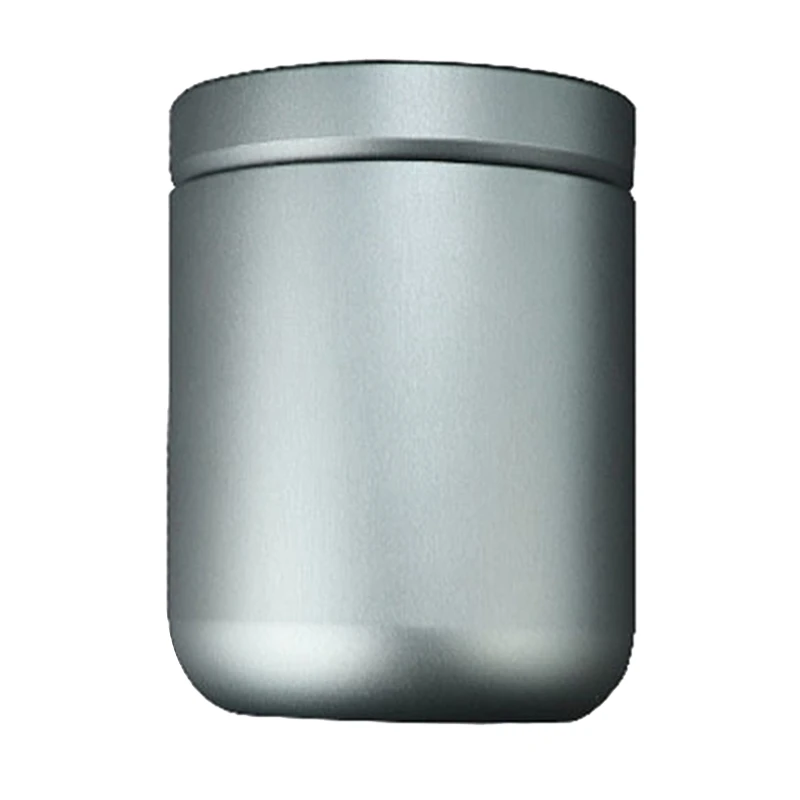 Portable Round for Pill Box Seal Bottle Stash Jar Daily for Pill for Case Tea Storage for Tank Metal Storage Dropship