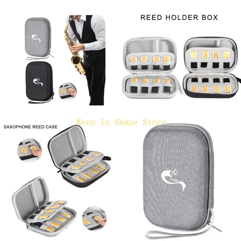 

U1JC Чехол для переноски языка саксофона с сетчатым карманом, портативная сумка на молнии, водонепроницаемая коробка для языка