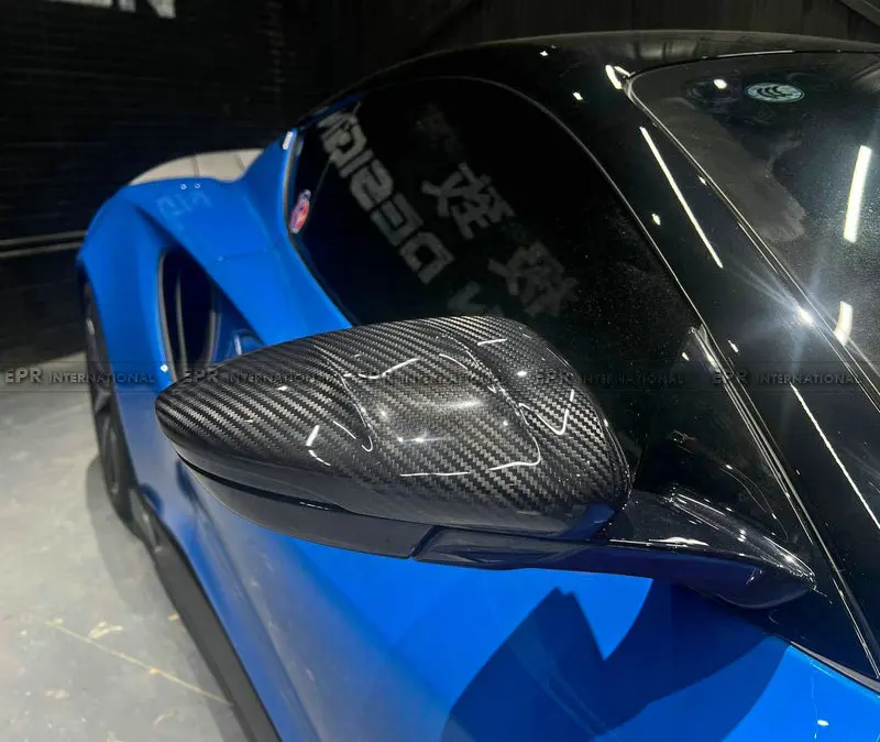 For Lotus Emira OD Type Side Mirror Cover (Stick on) Car Exterior Styling Upgrade Accessory
