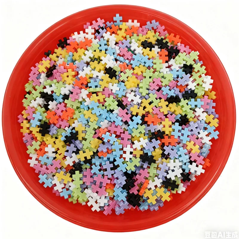 

1000 шт., Детский конструктор «Город»