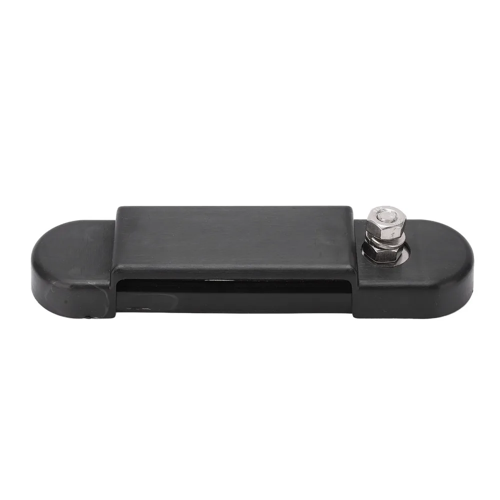 

Durable Black Power Distribution Block Buckle Designed Bottom with Cover Marine Bus Bar Battery Bus Bar Boat Electrical