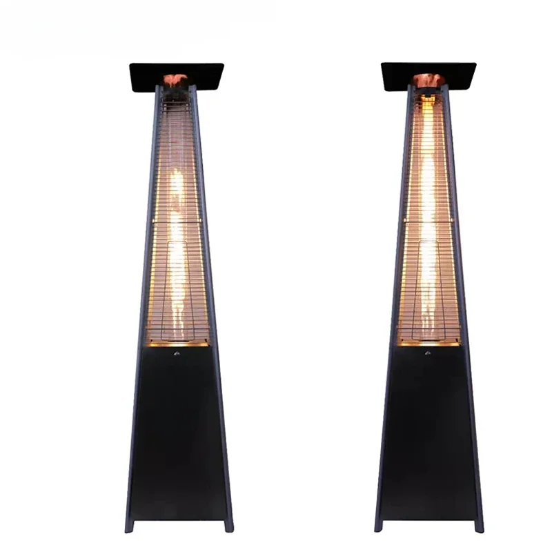 Tower Standing Gas Heater Customizable Multipurpose Portable Gas Patio Pyramid Heater JDX-C-S