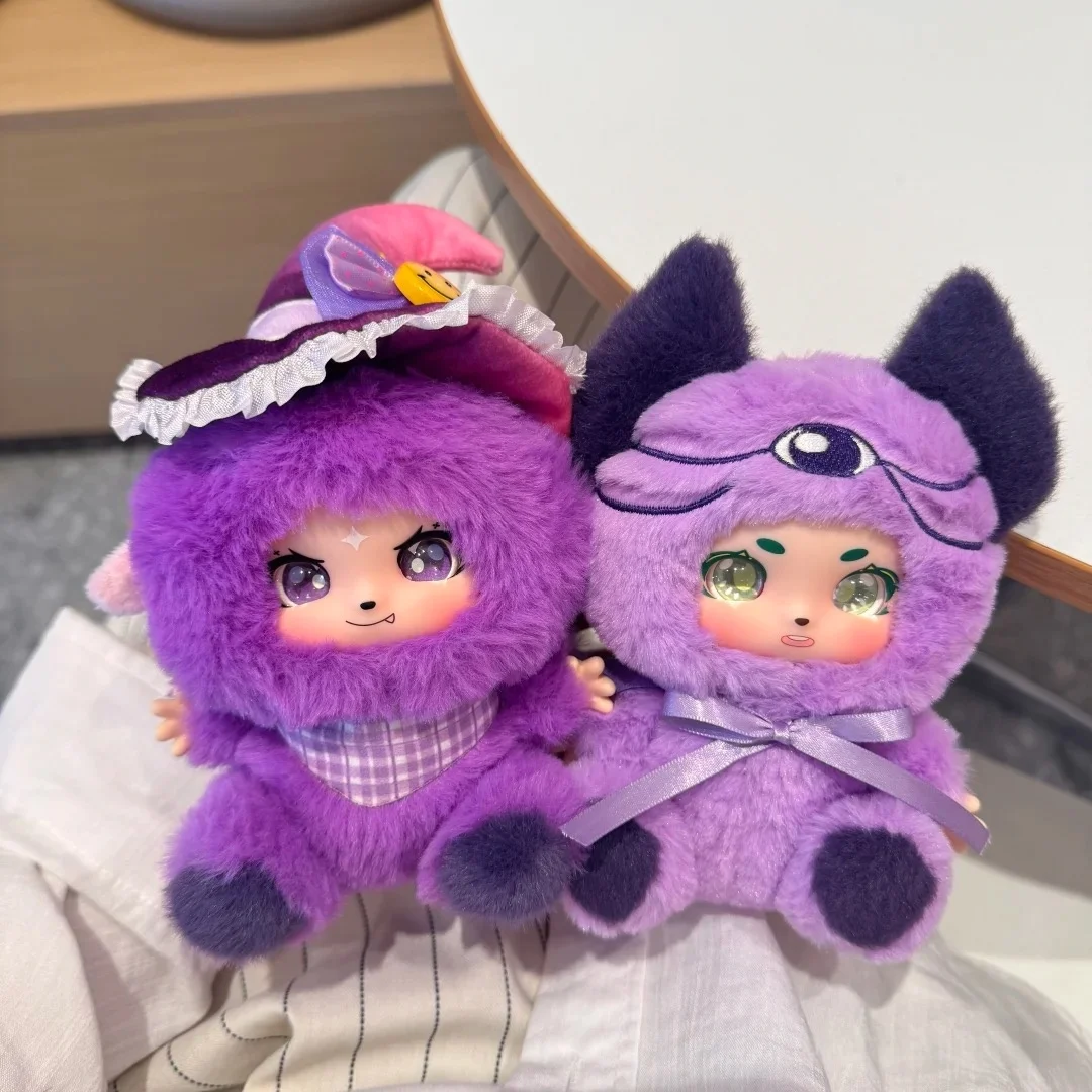 متوفر 14 سنتيمتر سلسلة المستذئب دمية من الفينيل ألعاب من نسيج مخملي على ظهره قلادة محشوة ألعاب من نسيج مخملي الكرتون أنيمي لطيف الاطفال الأصدقاء الهدايا