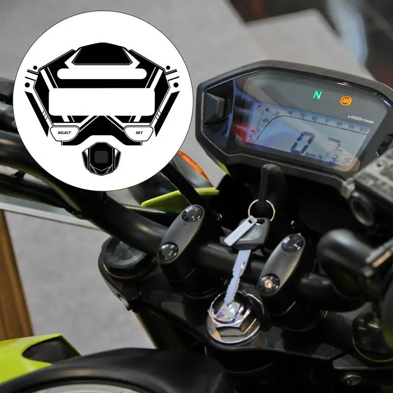 Motorcycle Dashboard Screen Dashboard Protection Sticker High-Definition Speedometer Screen Protector Motorcycle Scratch