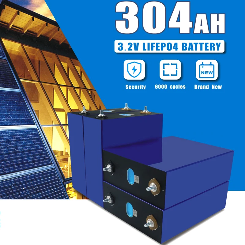 Wholesale 3.2V 340Ah 320Ah 304Ah 280Ah 230Ah 202Ah 150Ah 105Ah Lifepo4 Battery Grade A Lithium Ion Phosphate Cell