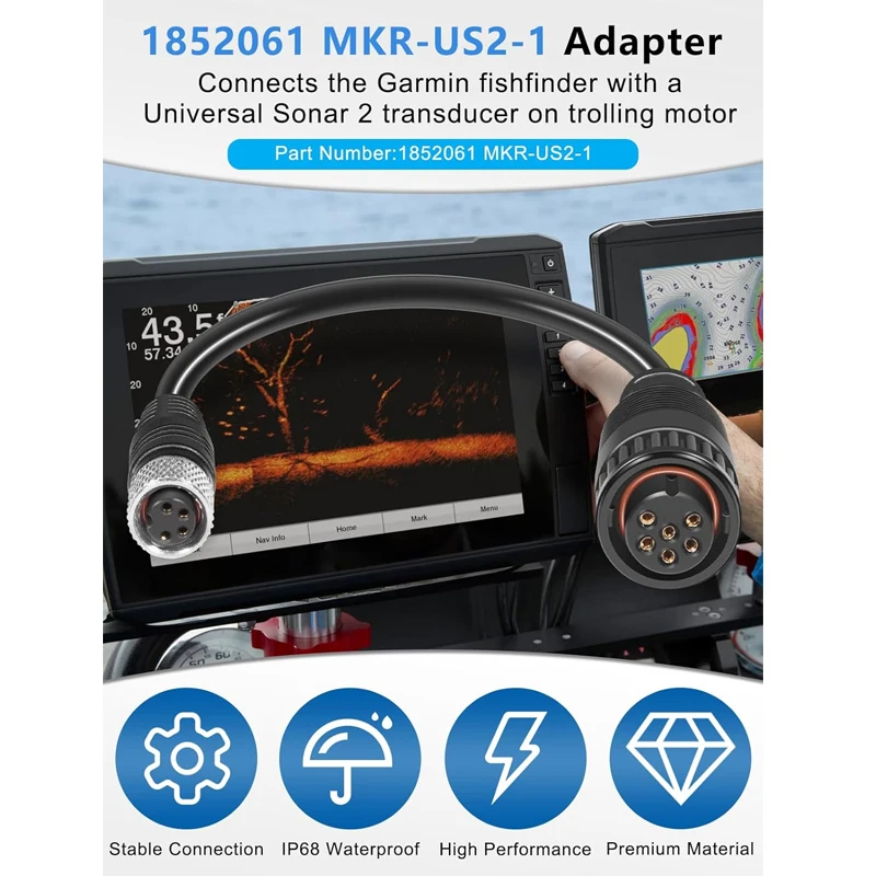 cavo-adattatore-universale-sonar-2-a-6-pin-1852061-mkr-us2-1-per-motori-da-traina-compatibile-con-ecoscandagli-garmin-e-gpsmap