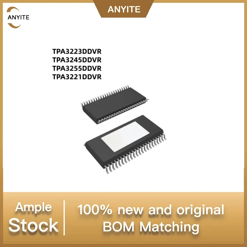 5Pcs/Lot NEW   TPA3223DDVR    TPA3245DDVR  TPA3255DDVR  TPA3221DDVR    HTSSOP44
