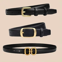 5 Styles of Fashionable Women's Belts with Retro Design High-End Casual Belts for Daily Commuting