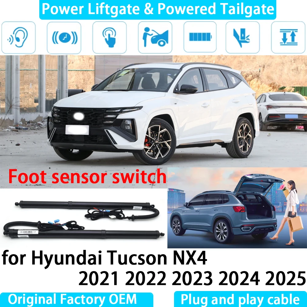 

for Hyundai Tucson NX4 2021 2022 2023 2024 2025 Automatic Electric Power Liftgate Powered Tailgate Strut Tail Gate Lift System