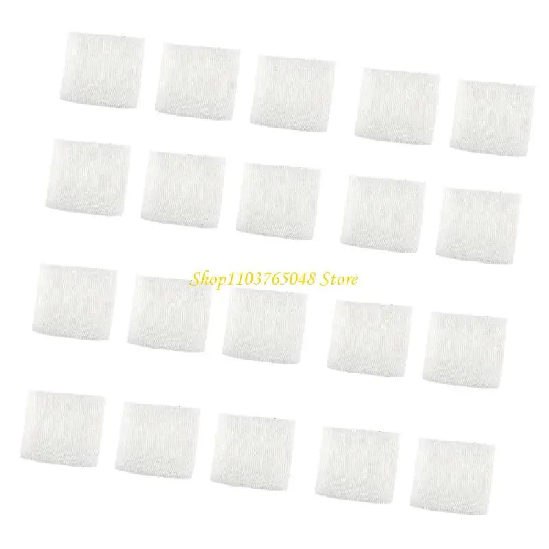 R53E Pack of 20 Elastic Cleaning Bandages With Rebounds Design for Comfortable