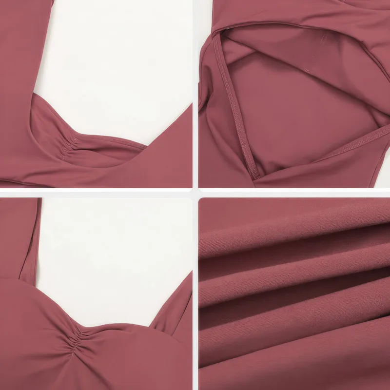 جديد إمرأة اليوغا بذلة الرياضة اللياقة البدنية مجموعة مثير الورك رفع الصالة الرياضية رفع بذلة قصيرة بذلة اليوغا اللياقة البدنية قطعة واحدة البوليستر