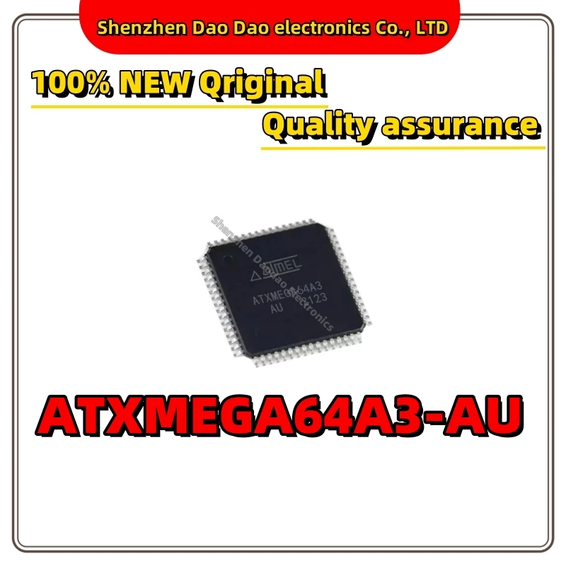 

ATXMEGA64A3 ATXMEGA64A3-AU TQFP-64 8-bit microcontroller chip New original