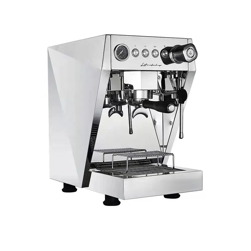 Kommerzielle Cafe Espresso Maschinen Cafetiere Kaffeemaschine Edelstahl Hotel Restaurant Espresso Kaffeemaschinen