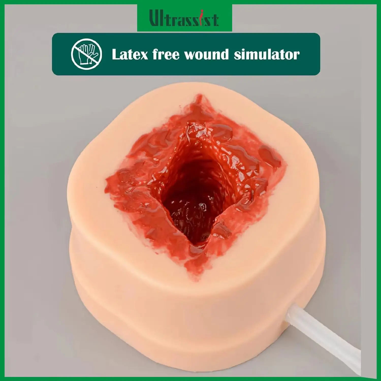 ultrassist-wound-packing-trainer-model-kit-stop-the-bleed-control-dressing-practice-for-medical-education-hemostasis-demonstrate