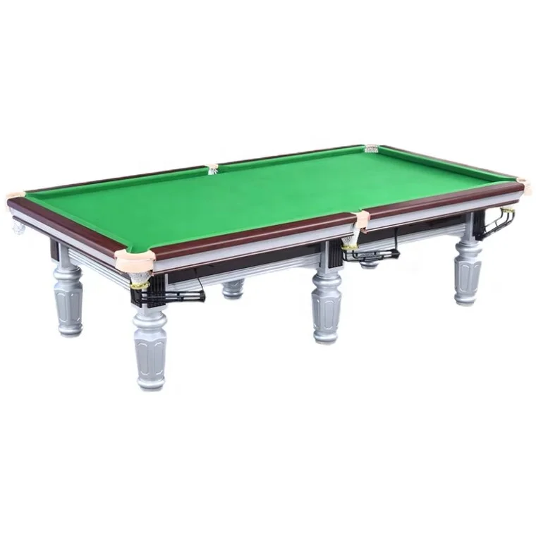2026 Top Quality Solid Wooden Pool Table Billiard with Cue Manufacturerpromote sales