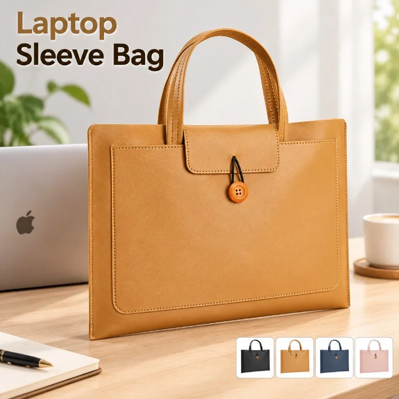 Laptop Sleeve Bag for MacBook 13 14 15 inch, Shockproof Notebook Handbag Case, Portable Computer Cover for Huawei MateBook