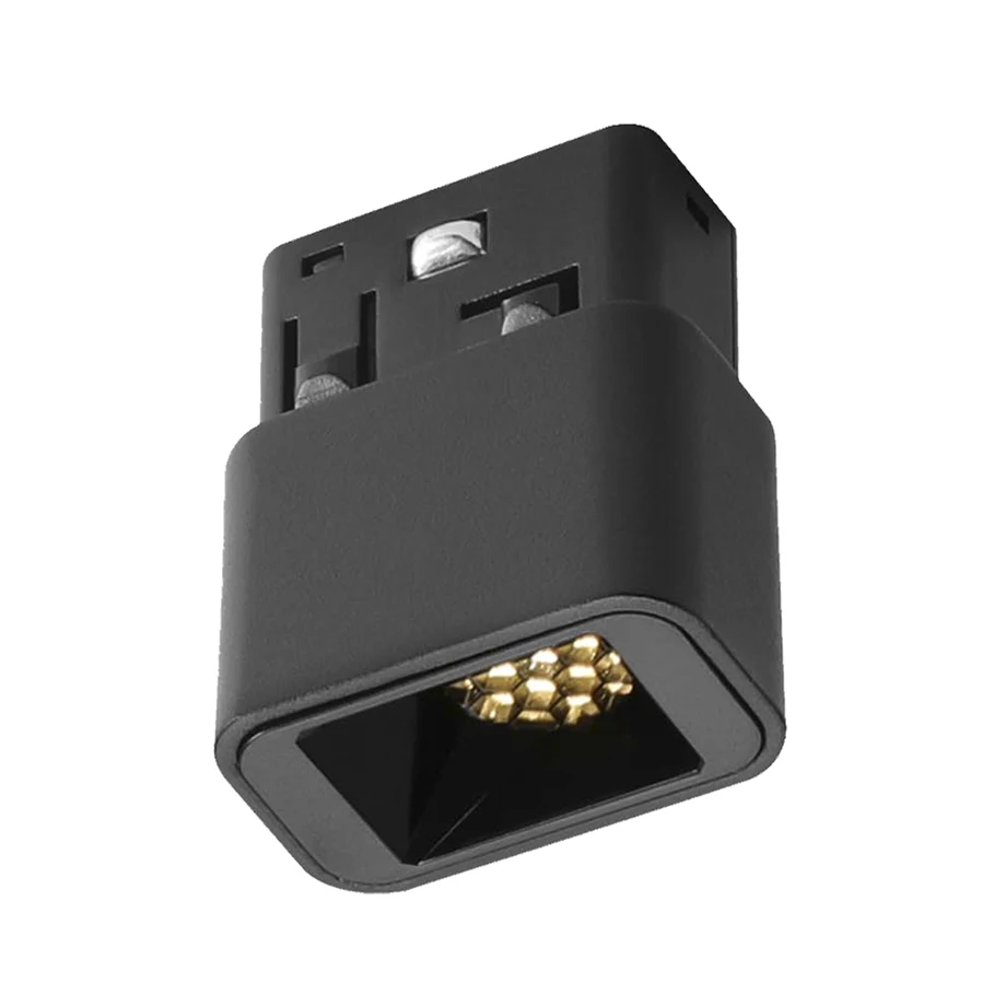 Sistema di illuminazione a binario magnetico a LED Mini faretto 48V 2W magnete a binario moderno senza luce principale per soggiorno camera da letto cucina