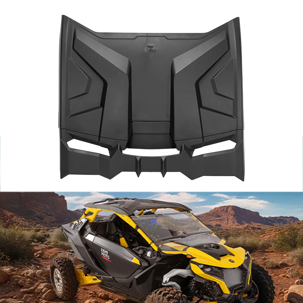 

Hard Roof Top Durable Polyethylene 1-Piece Combination Sun Visor Roof for Can-Am Maverick R X RS 2024 2025 705015973 705015974
