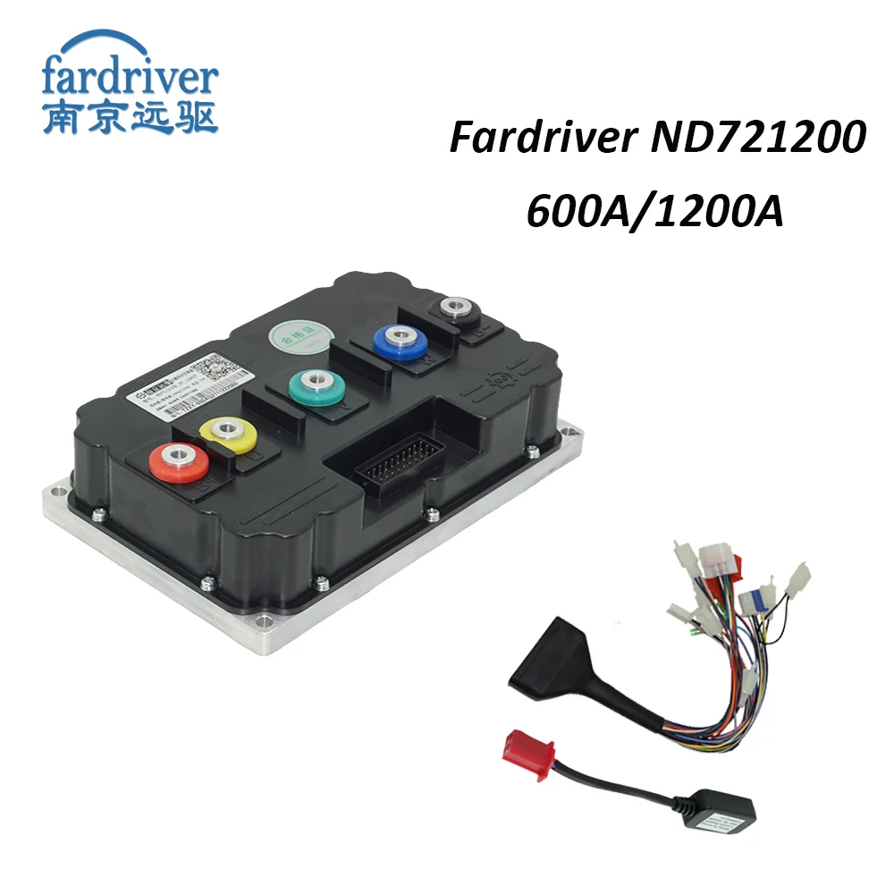 FarDriver Electric Motorcycle BLDC Controller ND721200 600A Sine Wave For Electric Scooter 8-12kW Motors