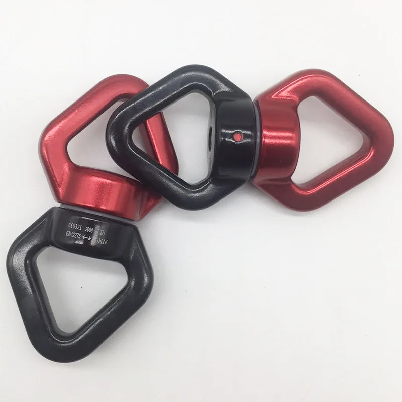 Genuine Outdoor High Altitude Universal Swivel Ring Bearing Rotating 8 Ring for Climbing Aerial Yoga Silk Dance