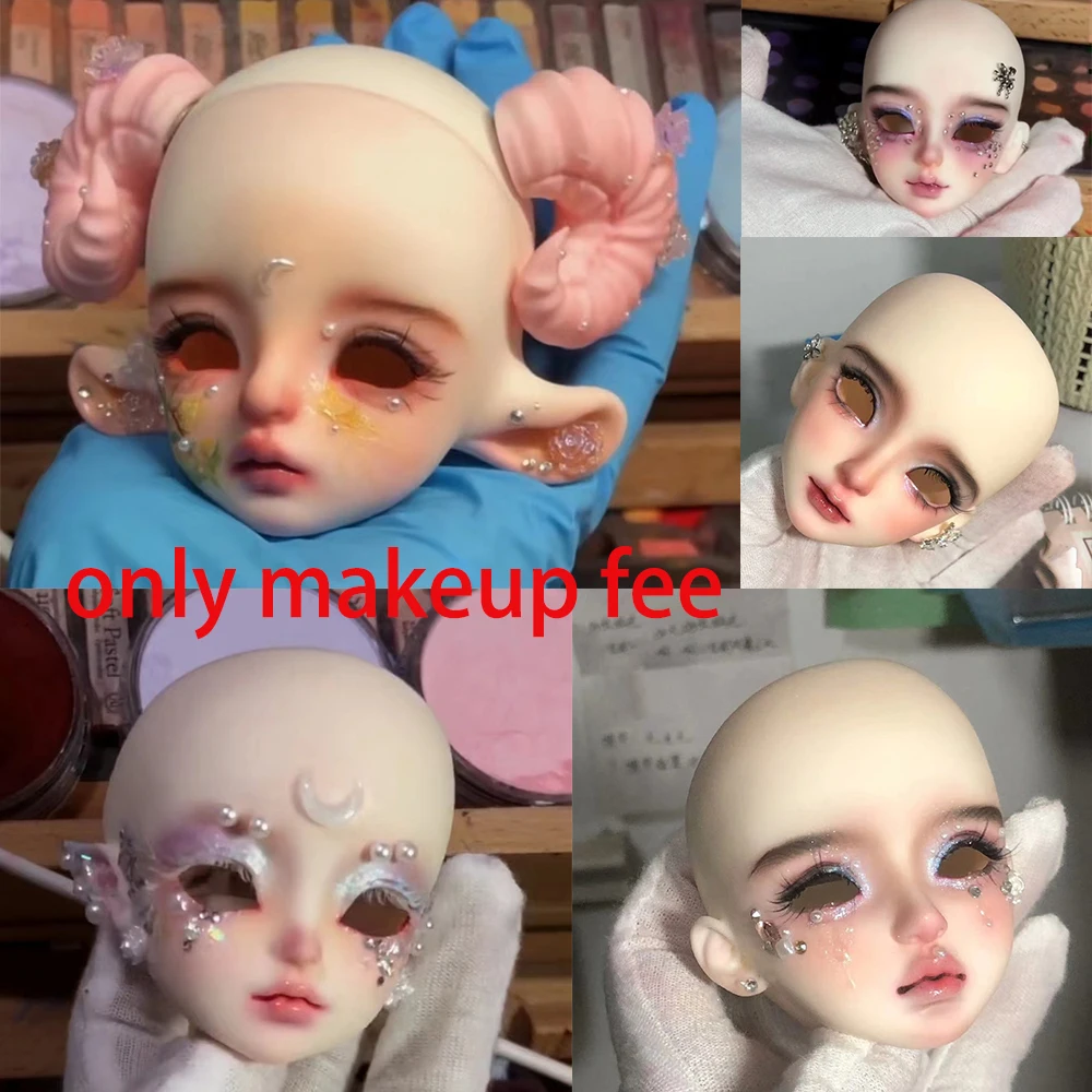 

New 1/3 1/4 BJD Doll Makeup Only Makeup Fee,Please contact the seller before purchasing