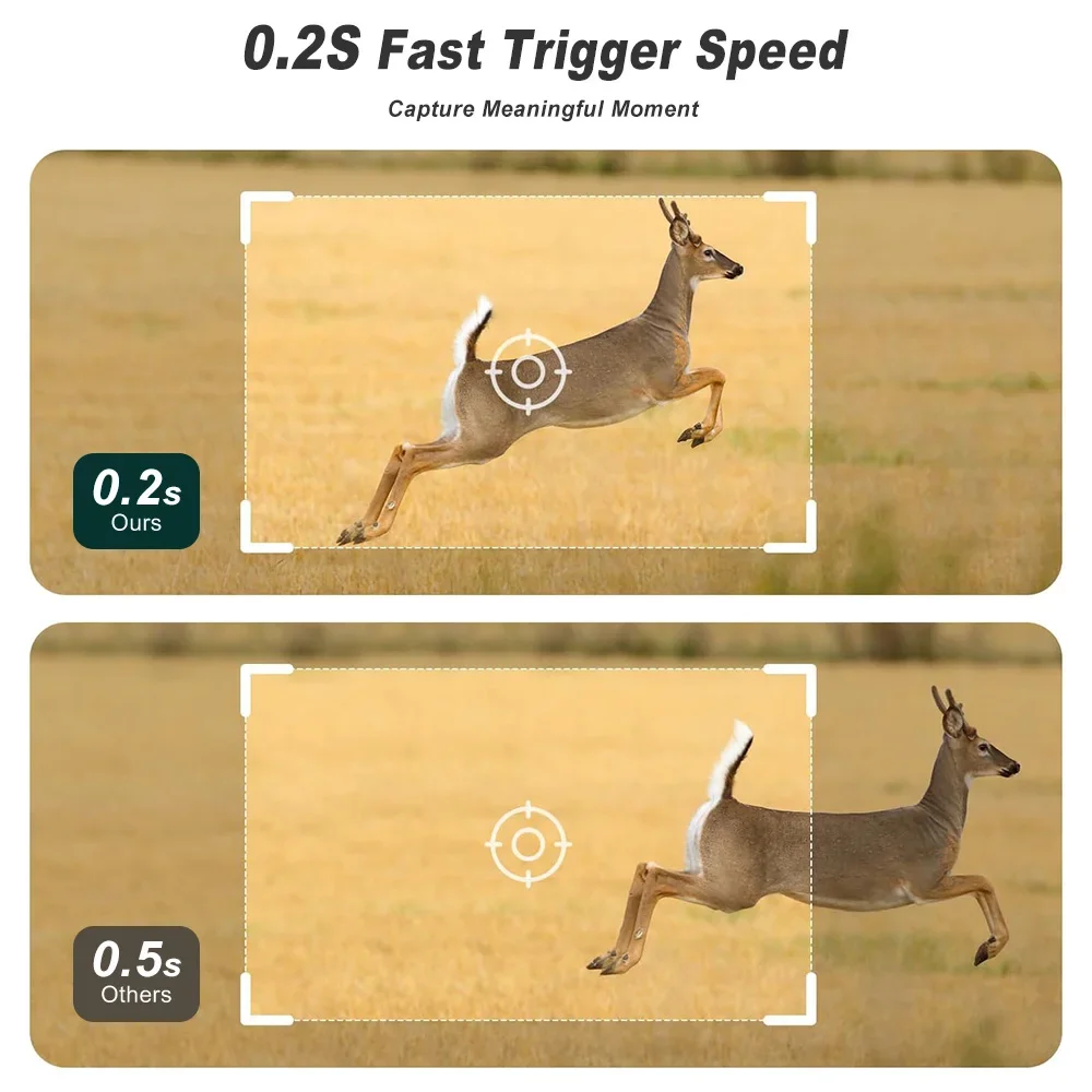 PEGATAH 4G Solar Trail Camera with 2K Video & 14MP Pictures, IR Night Vision for Wildlife Monitoring and Hunting