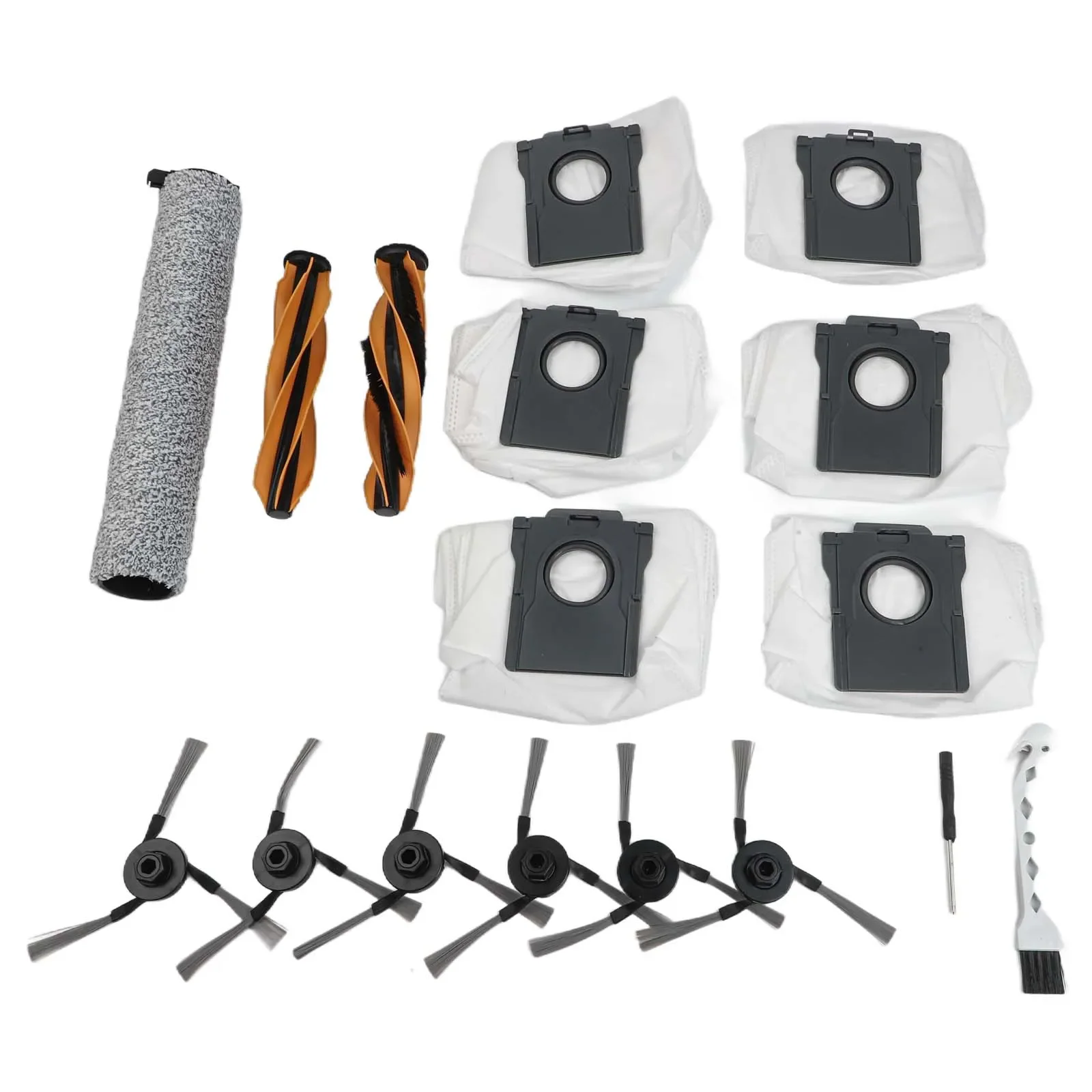 cleaner For Mova Z60 Ultra Robot Vacuum Cleaner With Roller Side Brushes Dust Bags Mop And Cleaning Tools Replacement Parts Kit