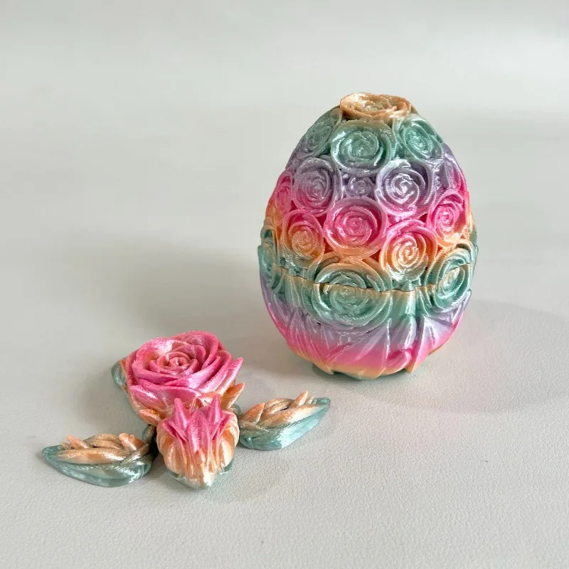 بيض التنين الصغير ثلاثية الأبعاد مطبوعة رائعة بتلات التنين الطائر مجموعة بيض التنين الديكور عيد الفصح الحلي مفاجأة هدايا عيد الميلاد #4