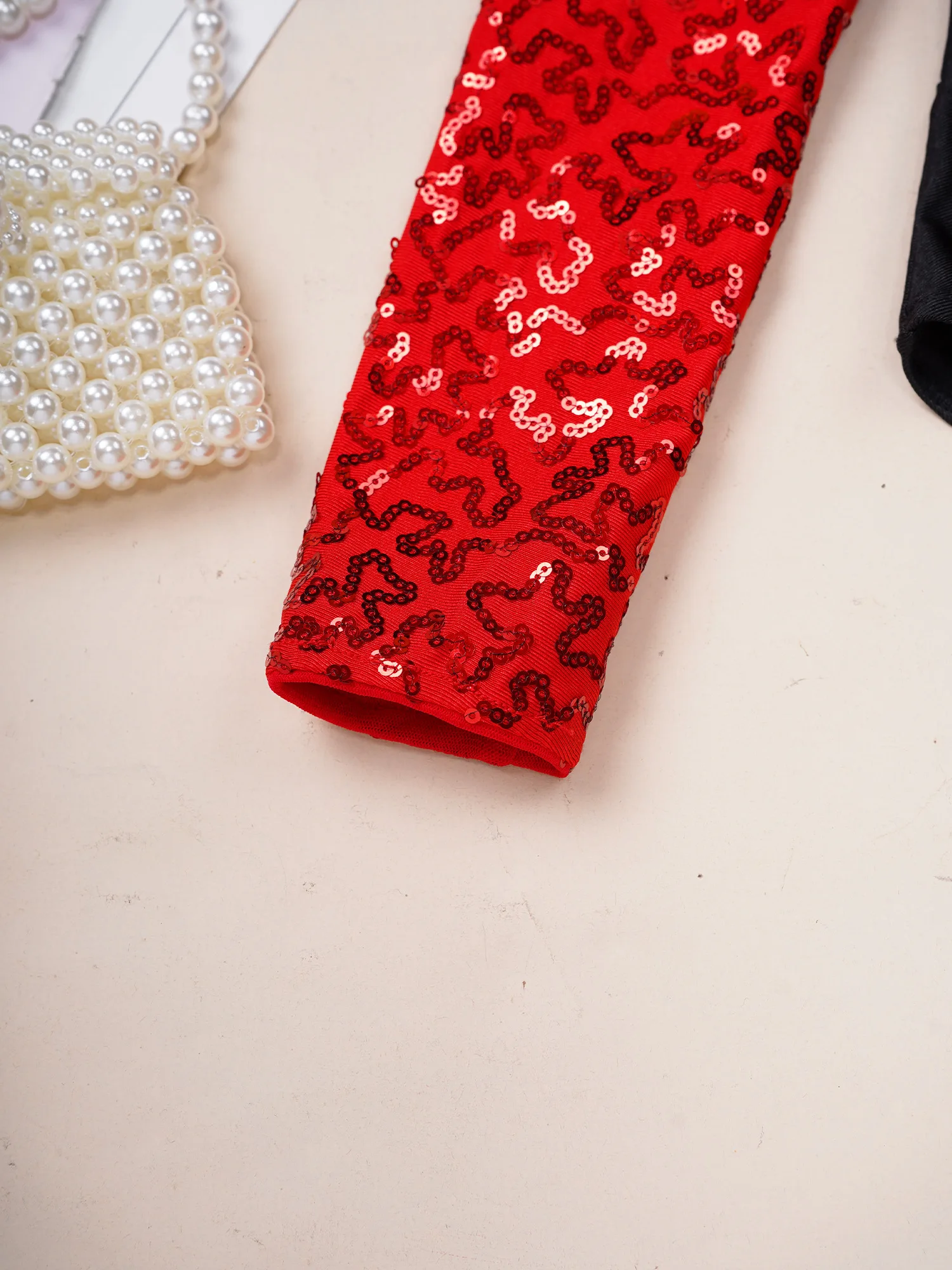 Body per balletto con paillettes scintillanti a maniche lunghe per bambina scava fuori i body per ginnastica pratica body per pattinaggio su ghiaccio Dancewear