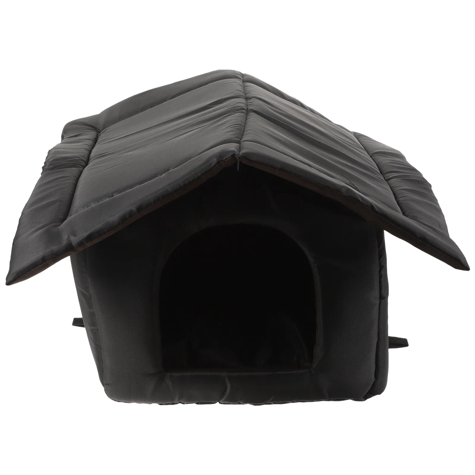 

Outdoor Pet House for Cats and Dogs Weatherproof Insulated Winter Shelter Large Spacious Enclosed Design Garden Patio Lawn