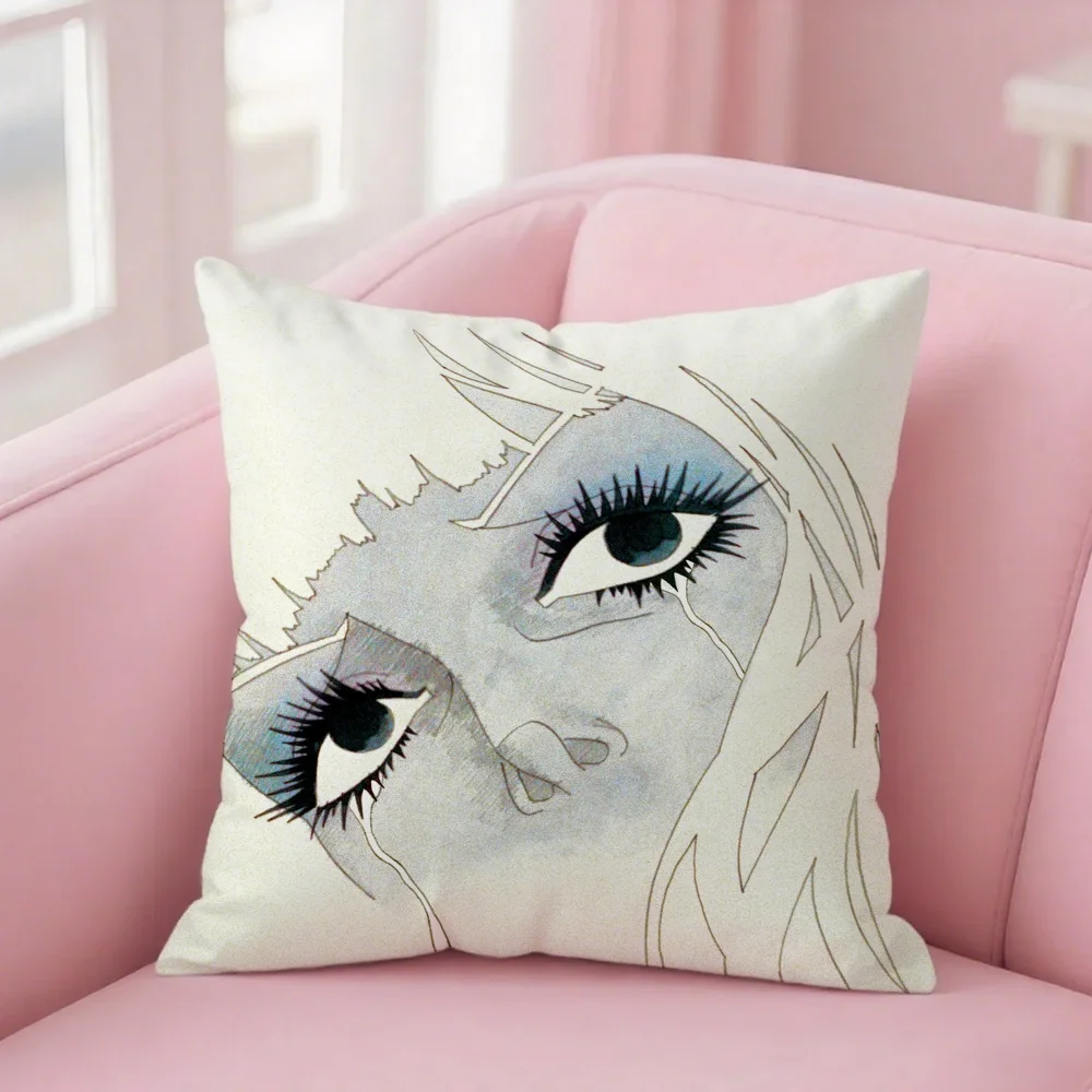 

Наволочка для подушки «Белладонна Слёз» с двусторонней печатью, коротковорсовая, плюшевая, для дивана, спальни, прикроватная подушка