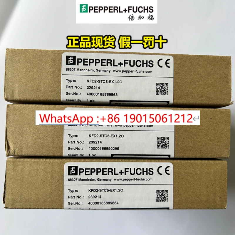 Germany Pepperl + Fuchs safety barrier KFD2-STC5-EX1.20/KFD2-STC4-EX1.20