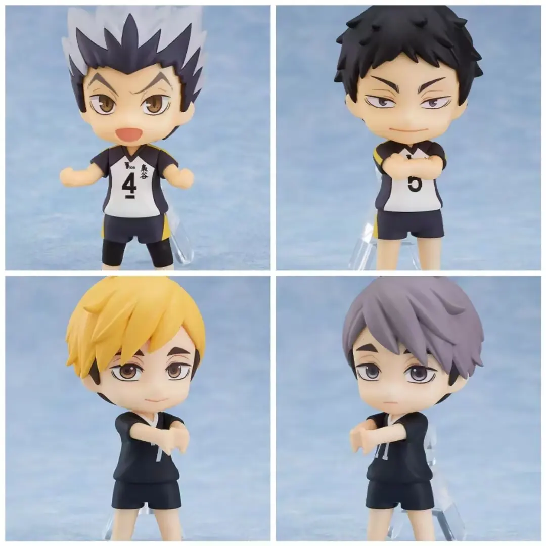 Haikyuu!! 8-Piece National Tournament Kageyama Tobio Hinata Shoyo Kuroo Tetsurou Action Figurine Anime Model Toys Figures 6CM