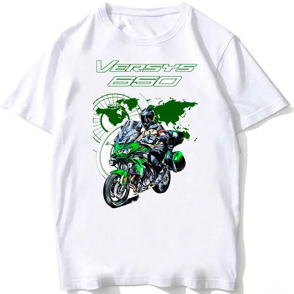 Versys 650 Adventure Legend Motorcycle Riding T-Shirt I'am A GS Overlander T Shirt Men White Casual Tshirts Hip Hop Boy Tees