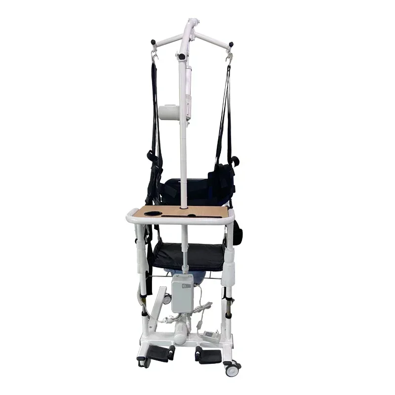 Electric Transfer Lift Easy Mobility Chair Elderly Upper Body Lifting Safety Harness Vest Metal Transfer Chair