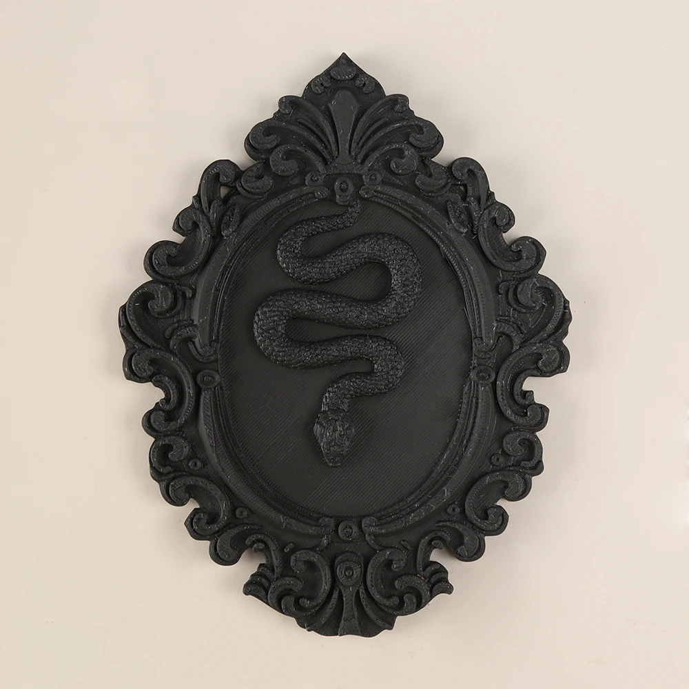 Cross - border Retro Snake - Shaped Relief Decorative Hanging Ornament. With Snake as the Core Element and Matched with Complica