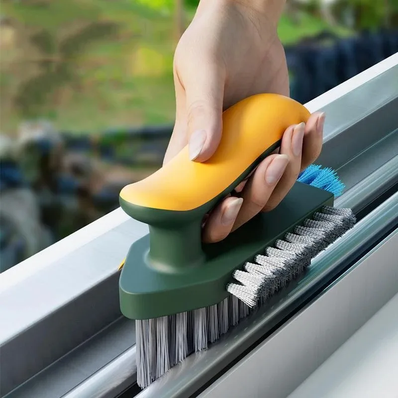 Crevice Brush Cleaning Brush Deep Cleaning Scraper Ground Seam Floor Bathroom Corner Seam Toilet Tile Household Cleaning Tools