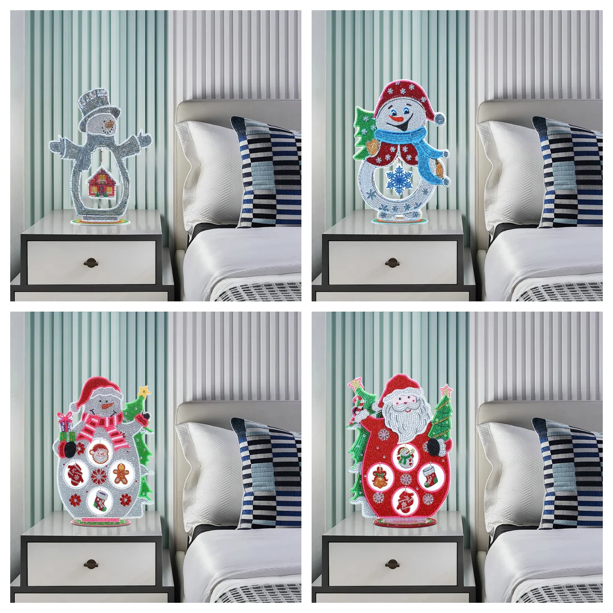 1 Juego de pintura de diamante - Christmas Craft Embellishment reseña y precio