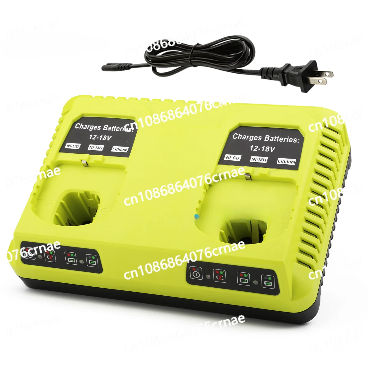 

Replacement Charger 18v Dual Li-ion & Ni-cad 12V-18V for One+ Plus Battery