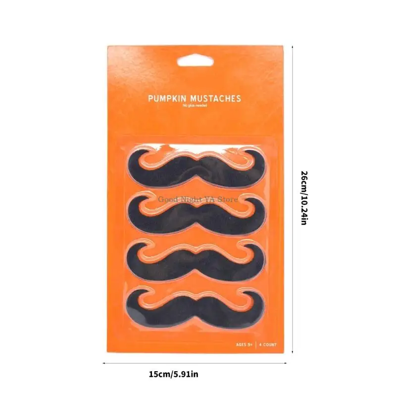 المستجدات الشوارب وهمية هالوين ملصقات الشارب اللحية وهمية لاصقة النفس #6