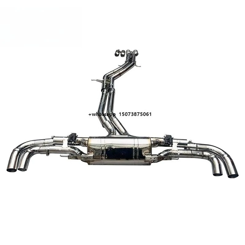 

Performance Stainless Steel Sport Valved Catback Exhaust for SQ8 4.0 2019-2023