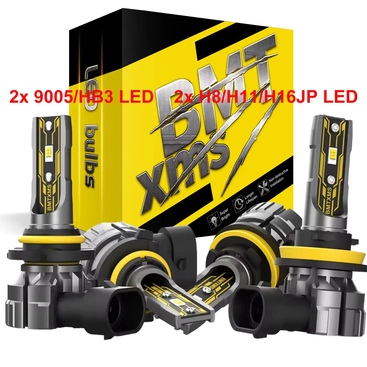 

2x Canbus 9005 HB3 LED Headlights 2x H8 H11 H16JP LED Fog Lamps For Subaru Forester SJ SK Outback BR BS Impreza GP GT WRX STI