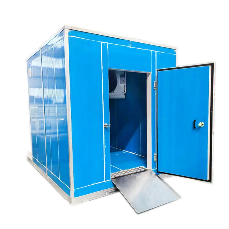 

Automatic Warehouse Walk-in Freezer Cold Room with Emerson Motor Freezer Meat Chiller Walk-in Cold Storage Room