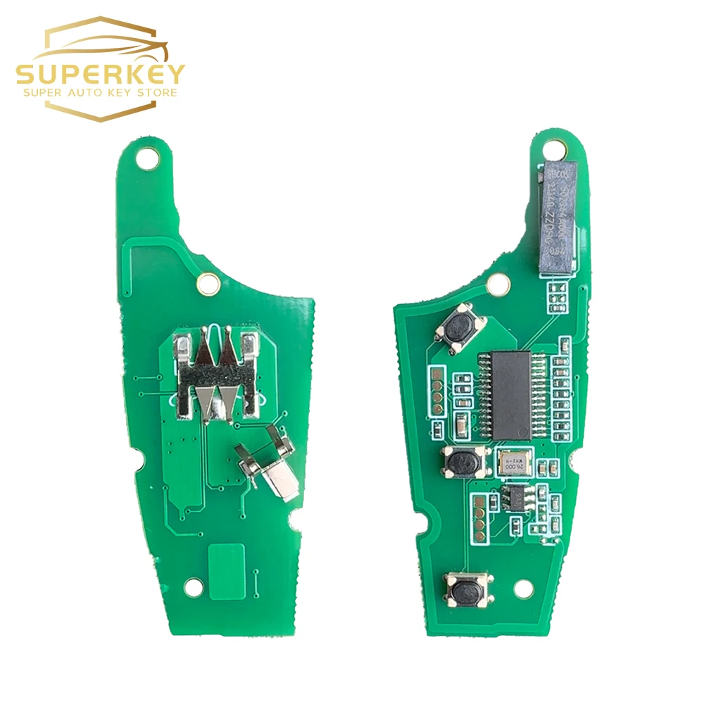 SUPERKEY GK2T-15K601-AB 433.92MHz FSK zdalny klucz składany Fob dla Ford Transit Tourneo niestandardowe 2016 2017 2018 2020 GK2T-15K601-AA